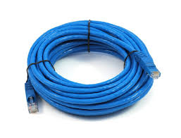 Ethernet Cable Cat5E 75ft Blue, Network Cable Wire Cat 5E Ethernet Patch Cable Cord, Internet Cable with Snagless RJ45 Connectors - 75 Feet Blue